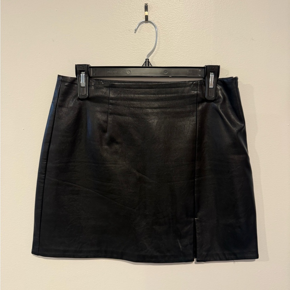 OAK + FORT Black Mini Skirt